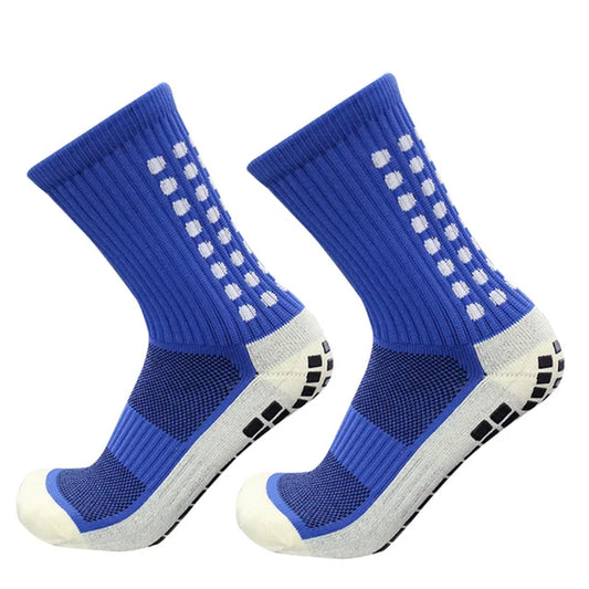 New 2021 Professional anti Slip Men Football Socks Riding Cycling Sport Socks Nylon Breathable Running Stocking